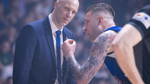 Detalj sa prvog meča Budućnost –  Partizan i dalje u mislima: "To nije bio plan!"