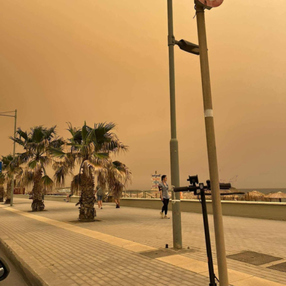 Sahara stigla u Evropu FOTO