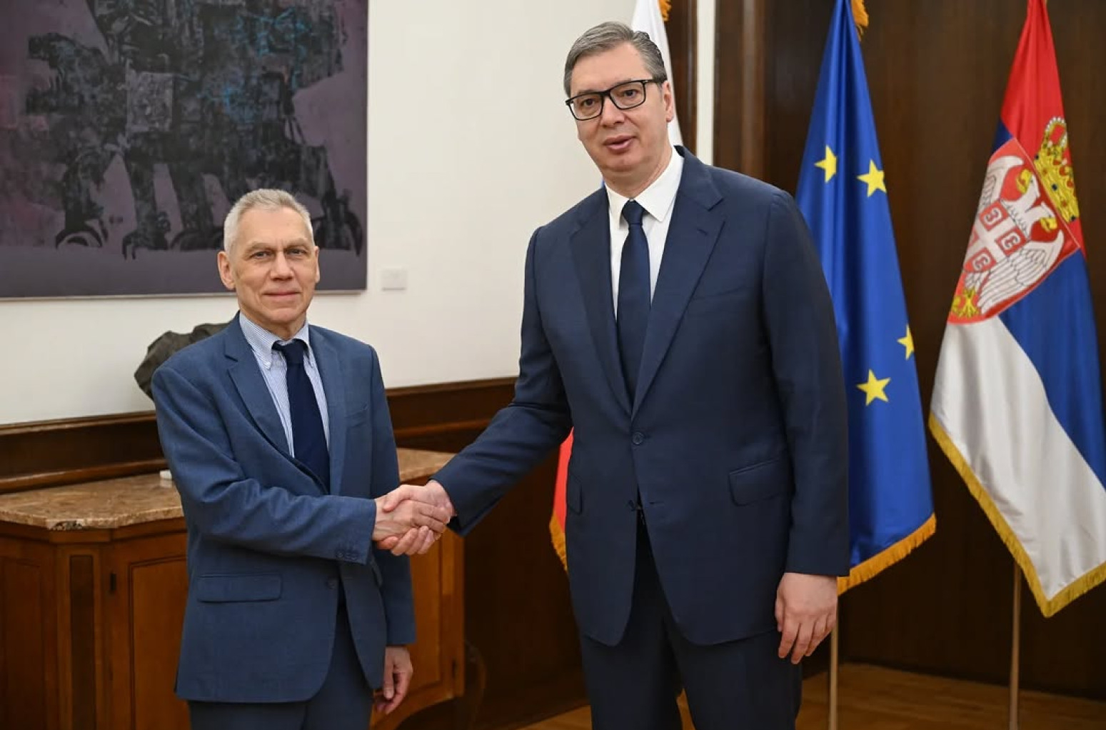 Vučić met with Botsan-Kharchenko: Cooperation between Serbia and Russian Federation will go on an upward path