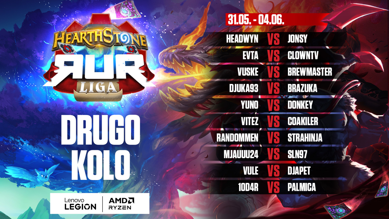 Sve je spremno za drugo kolo RUR Letnje Hearthstone Lige