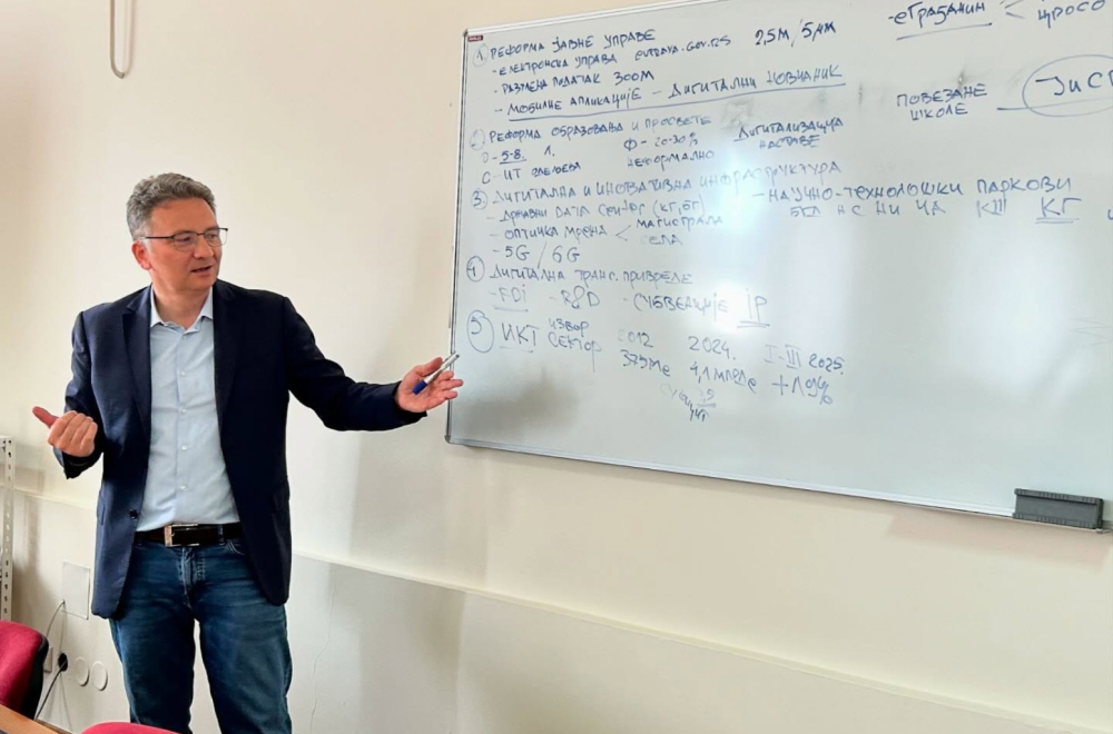 Predavanje na temu digitalizacije: Značaj gradnje data centara, optičke mreže i NTP-ova