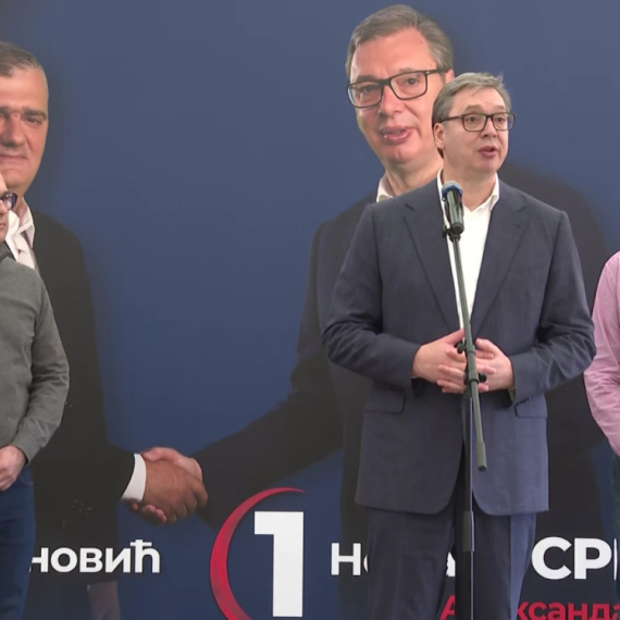 Vučević pozvao Zaječarce da 8. juna glasaju za listu "Ne damo Srbiju-Aleksandar Vučić"