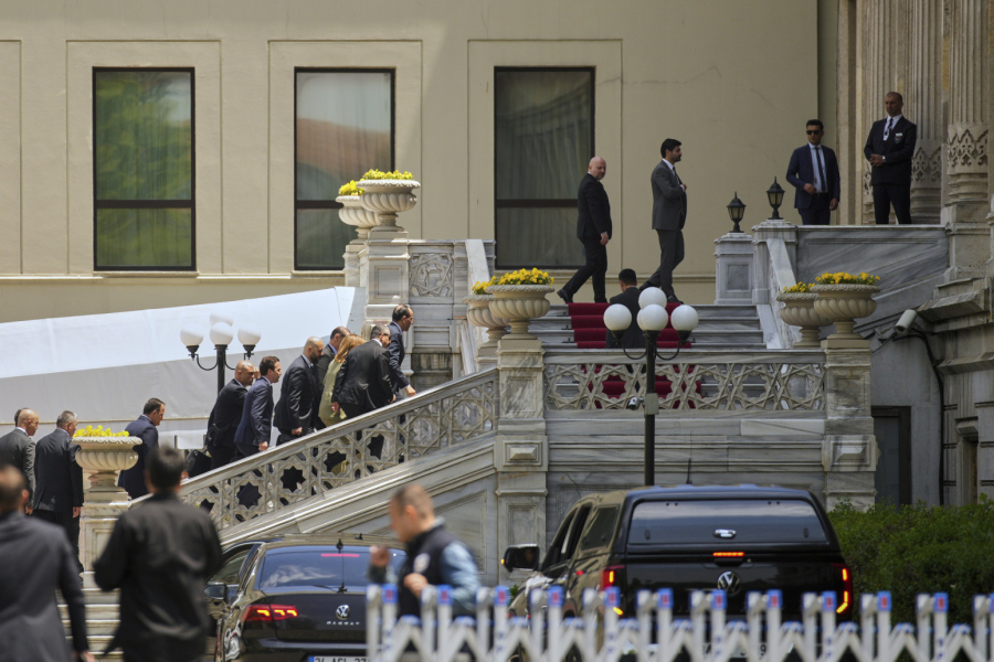 Russians and Ukrainians arrived at the palace in Istanbul; Negotiations are underway PHOTO/VIDEO