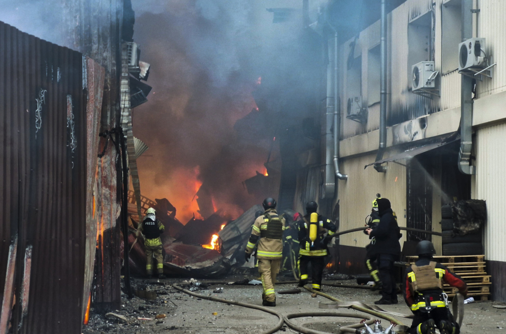 Razaranje – Rusi napali: Uništene škola i bolnica FOTO/VIDEO