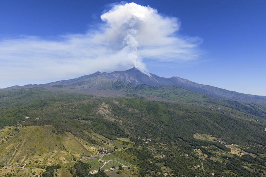Nova erupcija Etne: Izdato upozorenje