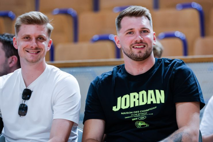 Dončić iz prvih redova gledao ispadanje Cibone iz ABA lige FOTO
