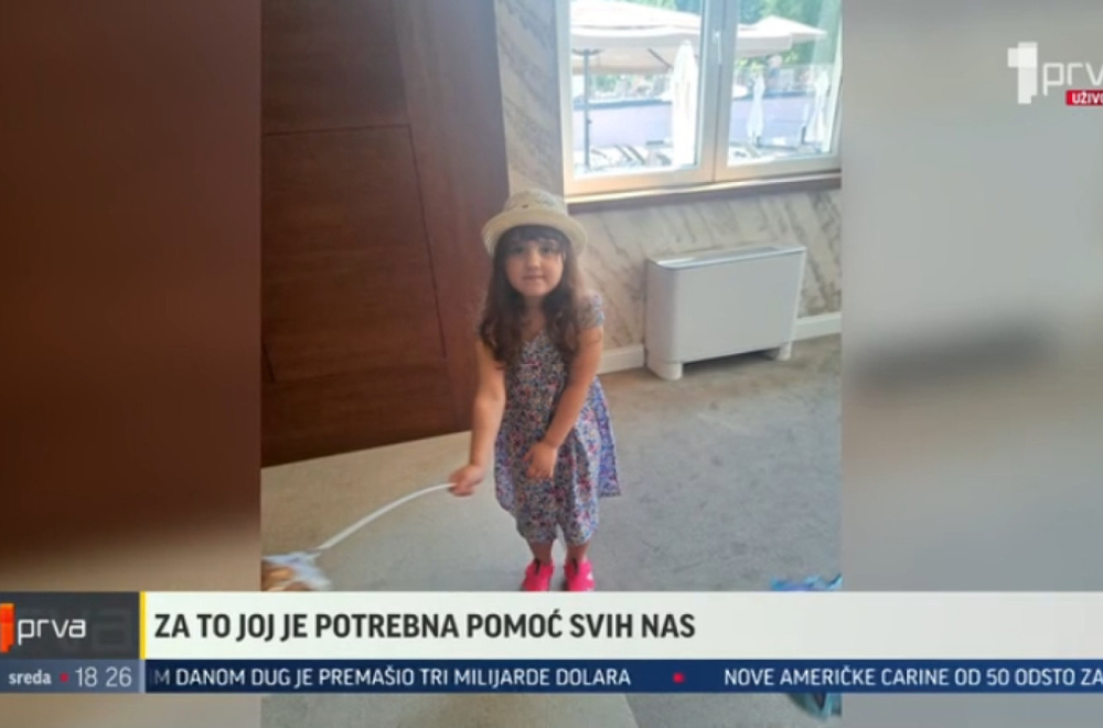 Pomozimo maloj Jani u borbi sa bolešću: SMS sadržaja 1826 na 3030; Evo kako još možete da pomognete VIDEO