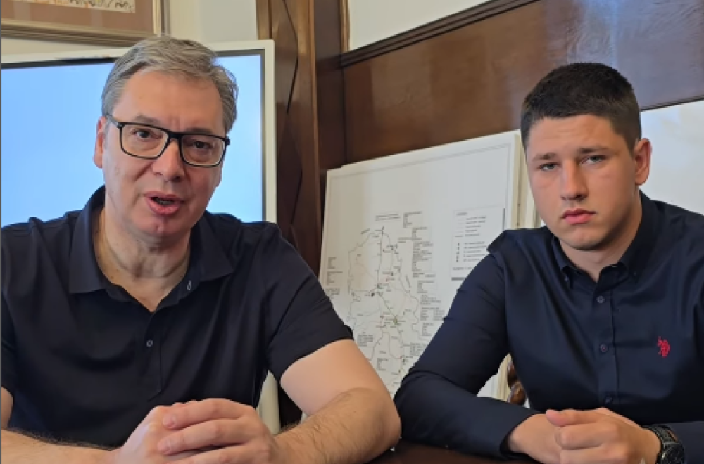 Vučić sa Milošem Pavlovićem: "Država više neće da toleriše nasilje. Pobediće Srbija" VIDEO