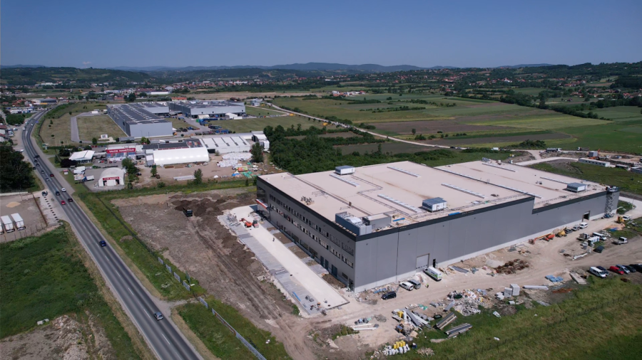 Ovako izgleda nemačka fabrika koja se gradi u Preljini kod Čačka: Zaposliće 800 ljudi FOTO