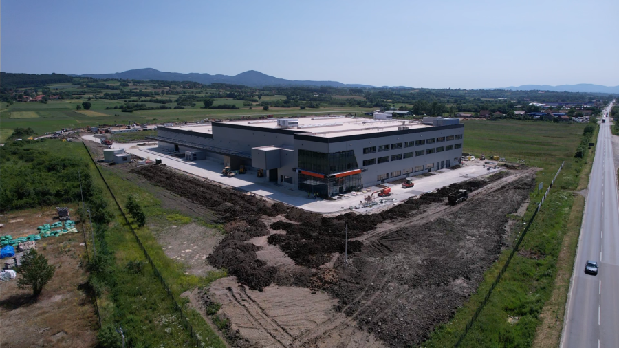 Ovako izgleda nemačka fabrika koja se gradi u Preljini kod Čačka: Zaposliće 800 ljudi FOTO