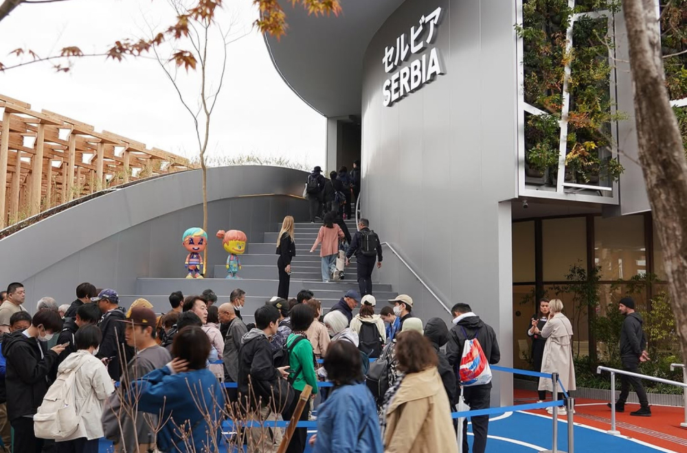 Almost 900,000 people visited the Serbian pavilion "Floating Forest" at EXPO 2025 in Osaka