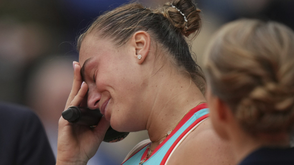 Sabalenka se rasplakala: "Užasni uslovi, ovo baš boli" VIDEO