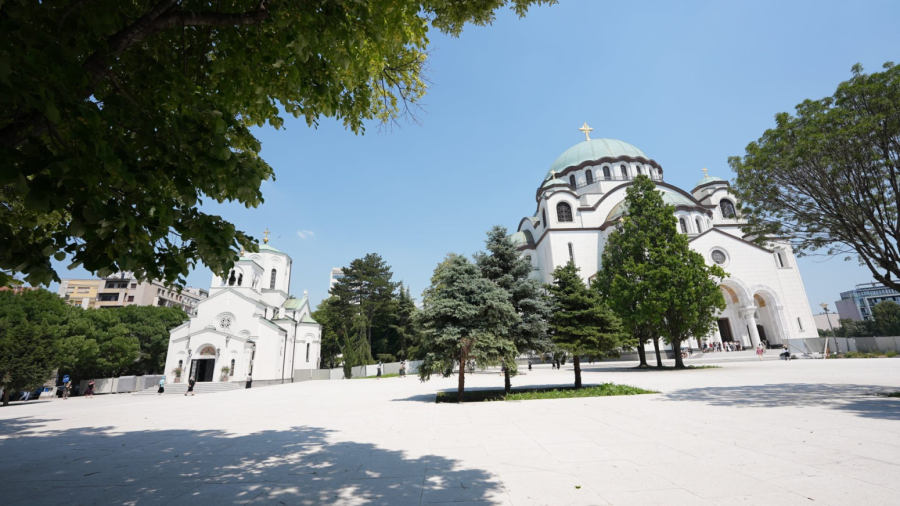 Ovako će izgledati plato ispred Hrama Svetog Save FOTO/VIDEO