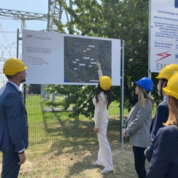 Obeležen početak radova na gradnji novog 400 kV dalekovoda TS Obrenovac - TS Bajina Bašta FOTO