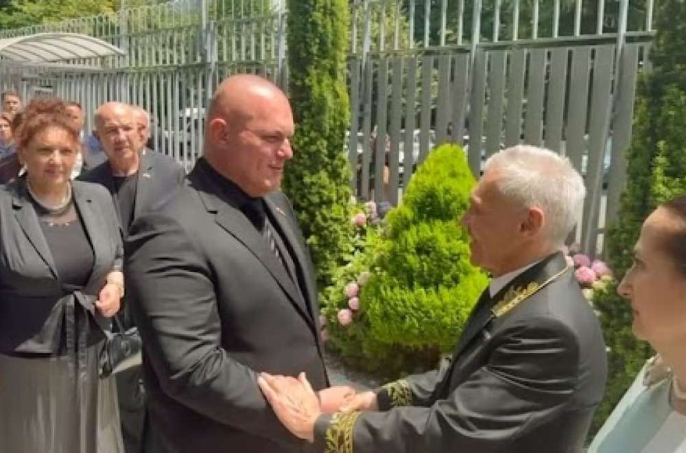 Dalibor Marković na prijemu u ambasadi Rusije u Beogradu povodom obeležavanja Dana Rusije FOTO