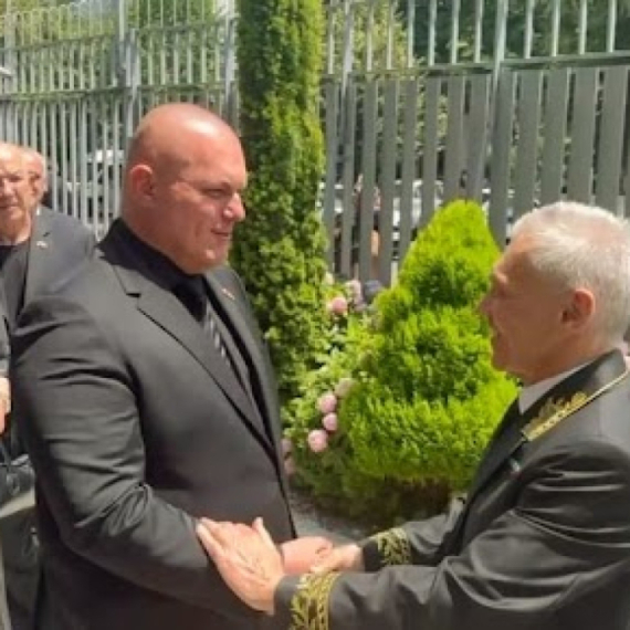 Dalibor Marković na prijemu u ambasadi Rusije u Beogradu povodom obeležavanja Dana Rusije FOTO