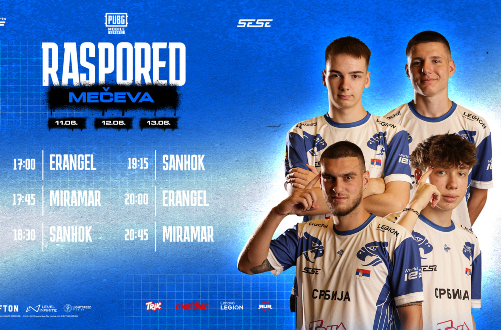 Srpska PUBG MOBILE ekipa je spremna za evropske kvalifikacije! Prvi meč igramo u 17:00!