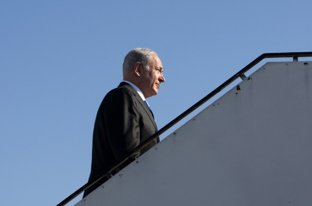 Drama on Netanyahu's flight
