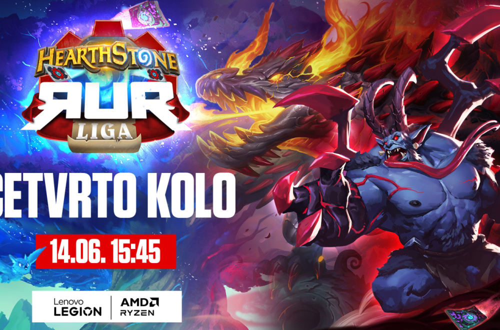 Pred nama je 4. kolo RUR Letnje Hearthstone Lige!
