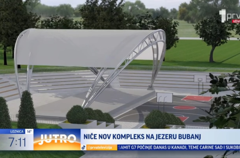 Jezero Bubanj više neće biti isto: Niče novi objekat u Kragujevcu VIDEO