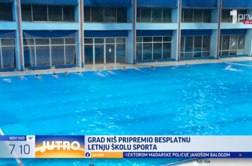 Ogromno interesovanje najmlađih Nišlija: Grad organizuje besplatnu školu sporta VIDEO