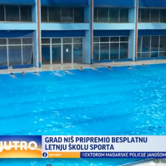 Ogromno interesovanje najmlađih Nišlija: Grad organizuje besplatnu školu sporta VIDEO