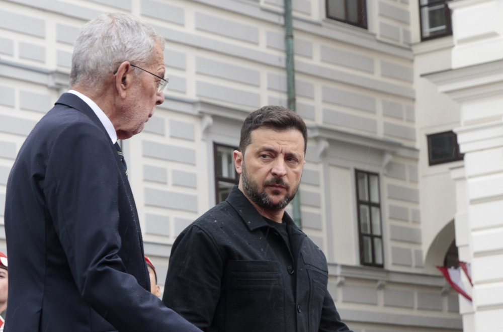 Zelenski u Austriji: "Stojimo uz Ukrajinu"; "Suludi zahtev Moskve" FOTO