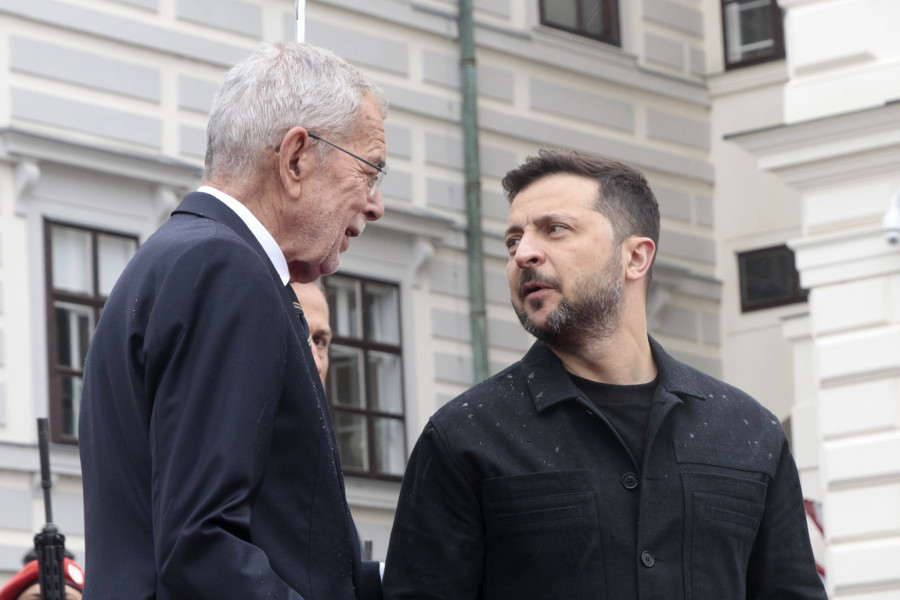 Zelenski u Austriji: Stojimo uz Ukrajinu; Suludi zahtev Moskve FOTO