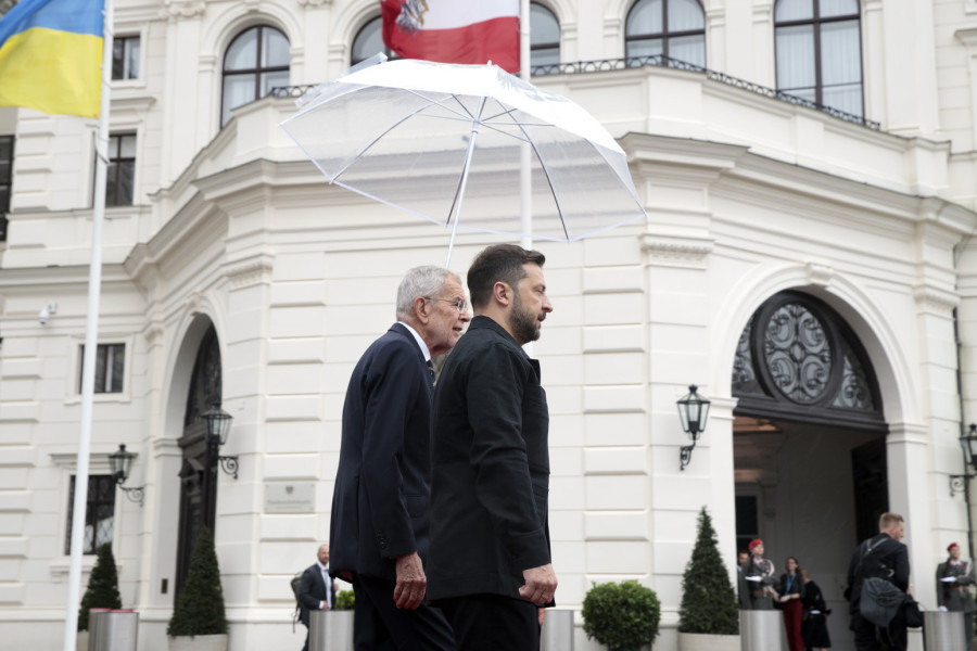 Zelenski u Austriji: Stojimo uz Ukrajinu; Suludi zahtev Moskve FOTO