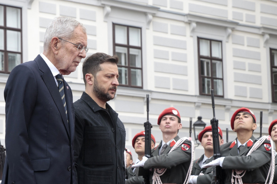 Zelenski u Austriji: Stojimo uz Ukrajinu; Suludi zahtev Moskve FOTO