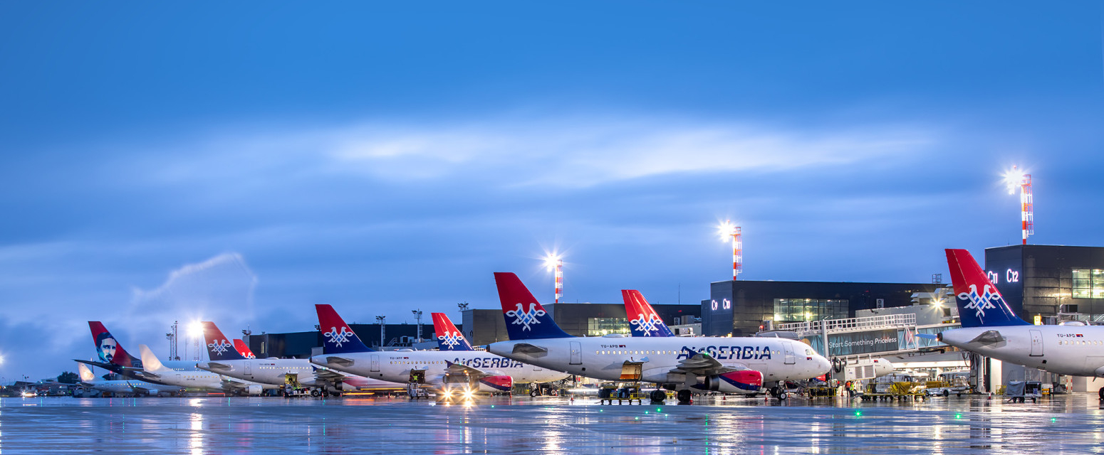 Er Srbija: Avio-saobraćaj se odvija u skladu sa planiranim redom letenja