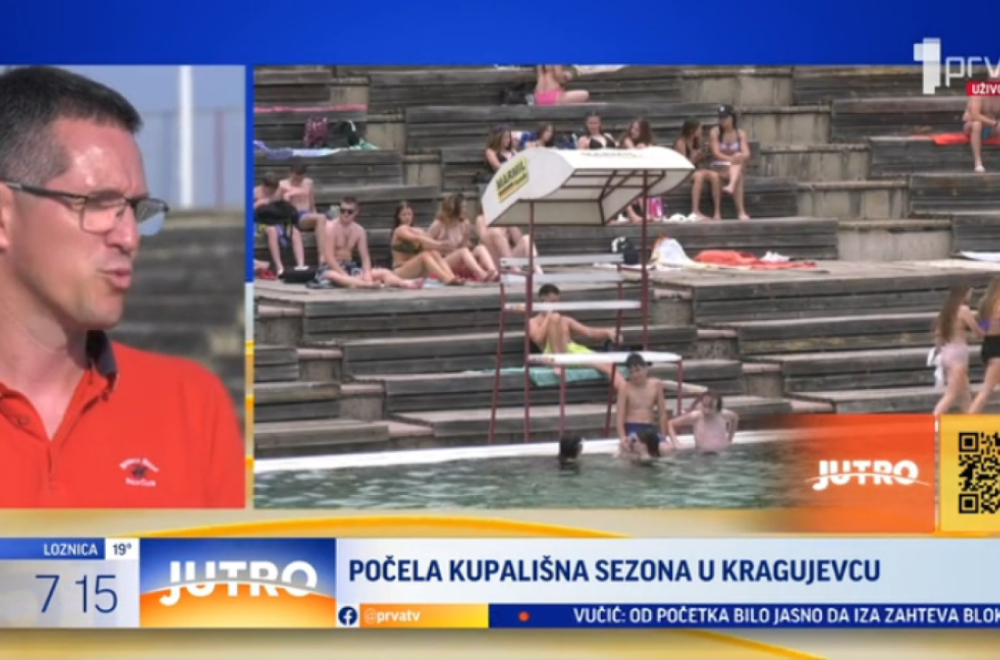 Počela kupališna sezona u Kragujevcu VIDEO