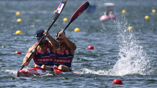 Srpskom dvojcu za sekund izmakla medalja