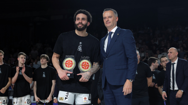 Javio se i MVP: "Drugi trofej – uzbuđen sam"