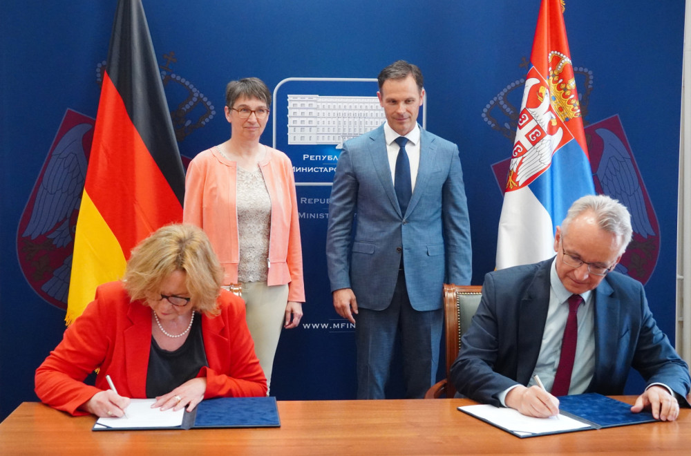 Parafiran ugovor o izbegavanju dvostrukog oporezivanja sa Nemačkom FOTO
