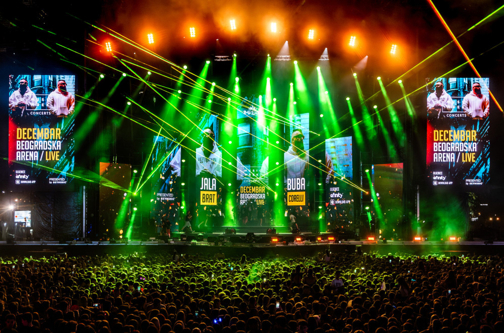 Belgrade Music Week koncert godine: U Beogradsku Arenu stižu Buba Corelli i Jala Brat