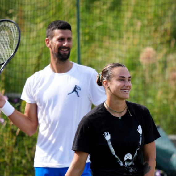 Sabalenka: "Posle treninga sa Novakom, lakše mi bude sa ženama"