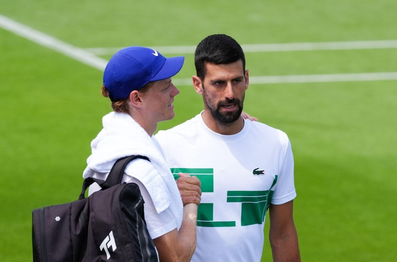 Novak Djoković on Jannik Sinner: "It's not only up to me, that's the reality"