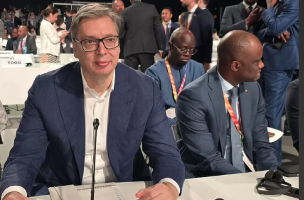 Vučić na IV međunarodnoj konferenciji UN o finansiranju razvoja u Sevilji