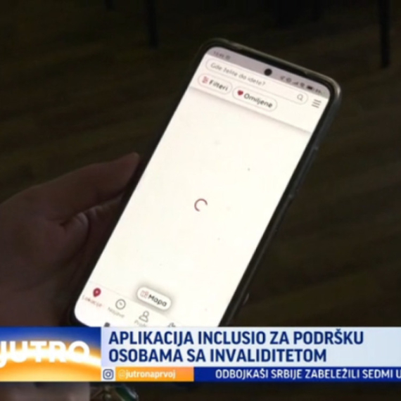 Aplikacija "Inclusio" za podršku osobama sa invaliditetom VIDEO
