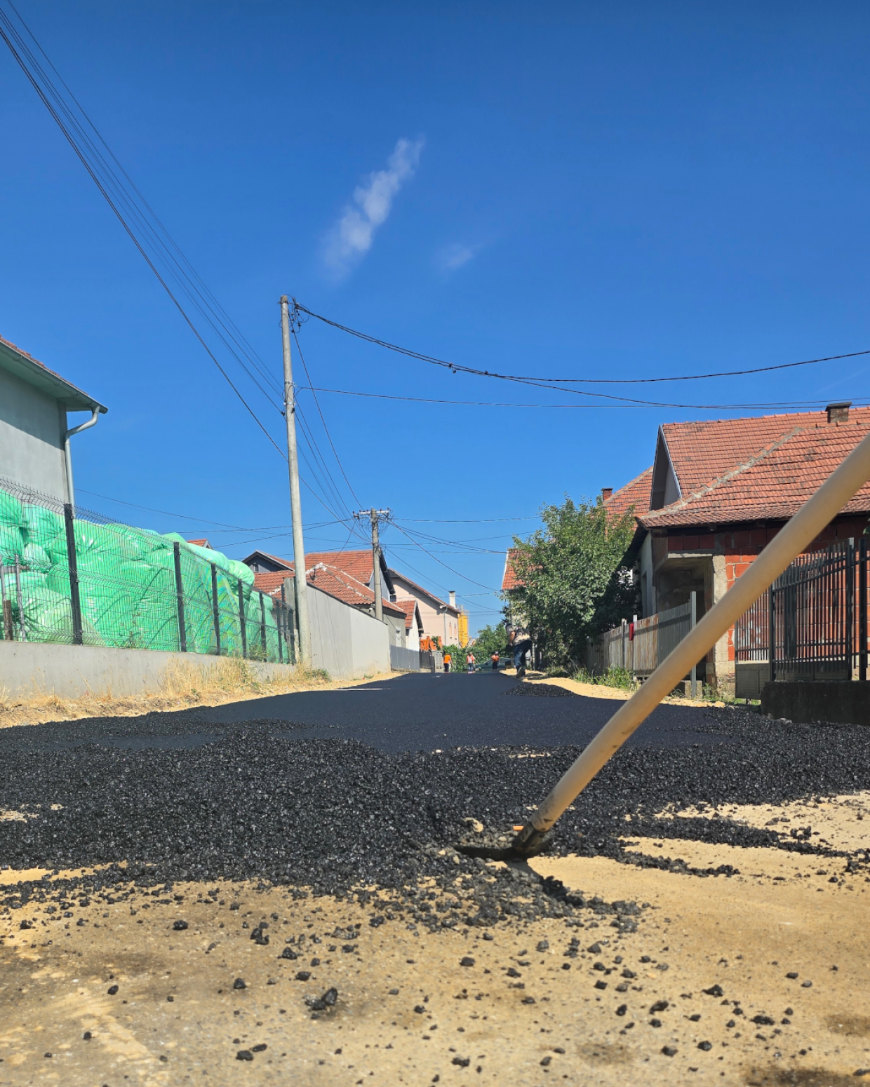 Kragujevac: Asfaltirane dve ulice u MZ Uglješnica FOTO