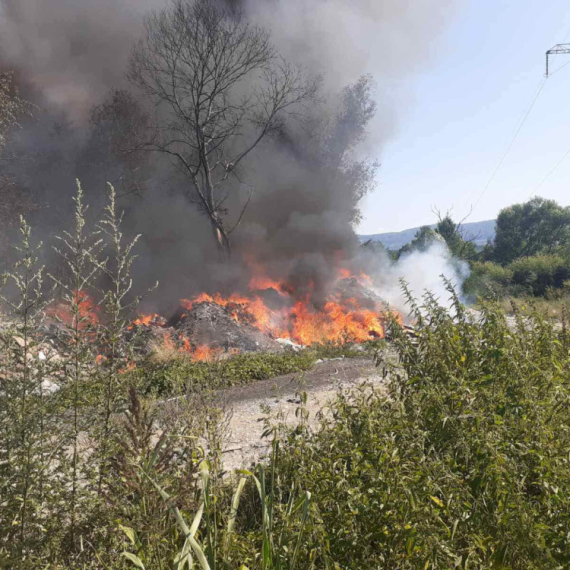 Nakon požara na deponiji – merenja pokazala da vazduh nije zagađen