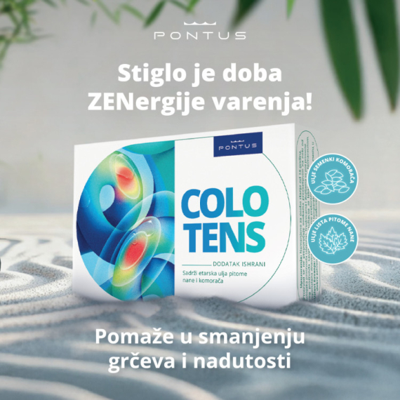 Colotens – novo prirodno rešenje za grčeve i nadutost