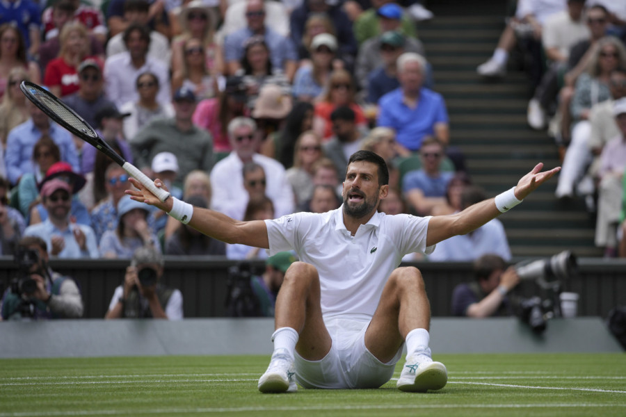 Djokovic broke the Demon