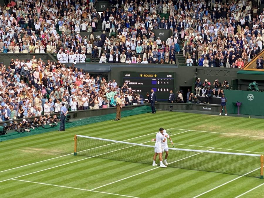 Djokovic broke the Demon