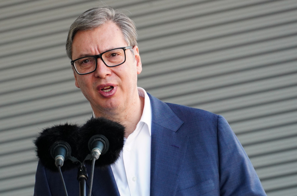 Vučić obilazi radove na mostu preko Dunava u okviru Fruškogorskog koridora
