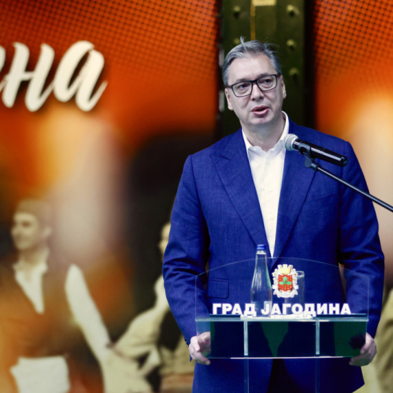Vučić: Danas je veliki dan za Jagodinu; Dragan Marković Palma je zaslužio ovaj memorijalni kompleks