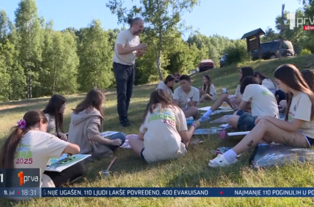 Dečija likovna kolonija "Na krilima mašte" ušla u četvrtu deceniju VIDEO