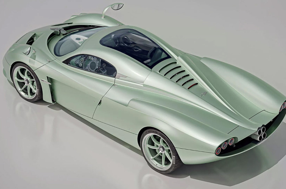 Pagani Codalunga Speedster: Retro remek-delo koje ide 350 na sat FOTO
