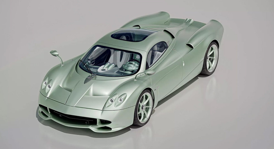 Pagani Codalunga Speedster: Retro remek-delo koje ide 350 na sat FOTO